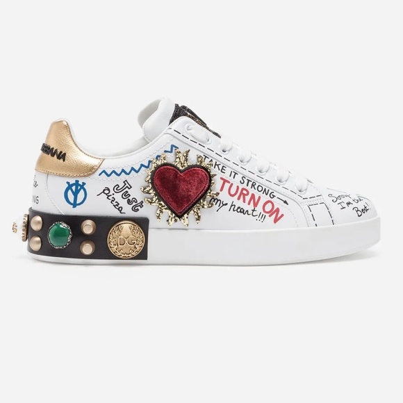 ⚡️SOLD! Dolce & Gabbana Men's Portofino Sneakers - Picture 2 of 8